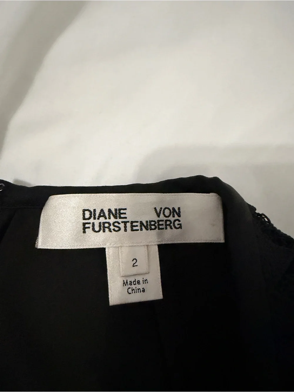 Diane Von Furstenberg Diamond and Twig Lace Skirt